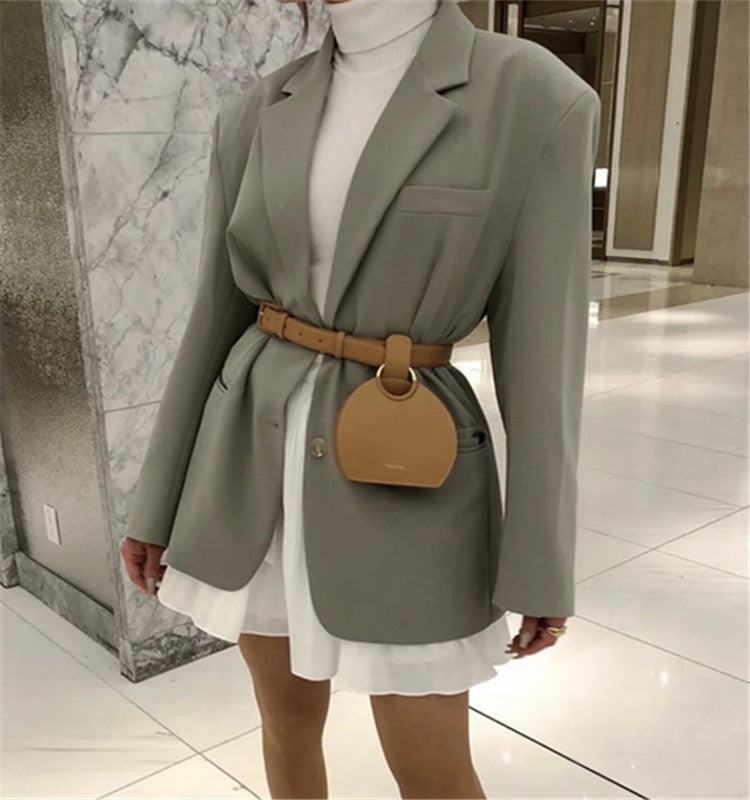 Women's Casual Long Sleeve Blazer Coat 2020 Fall Style