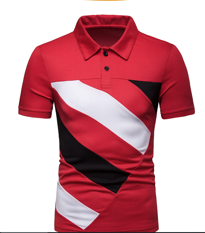 Color Block Casual Base Shirt