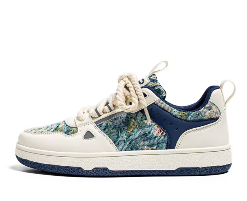 Van Gogh Sneakers for Men - Stylish Low-Top Casual Shoes