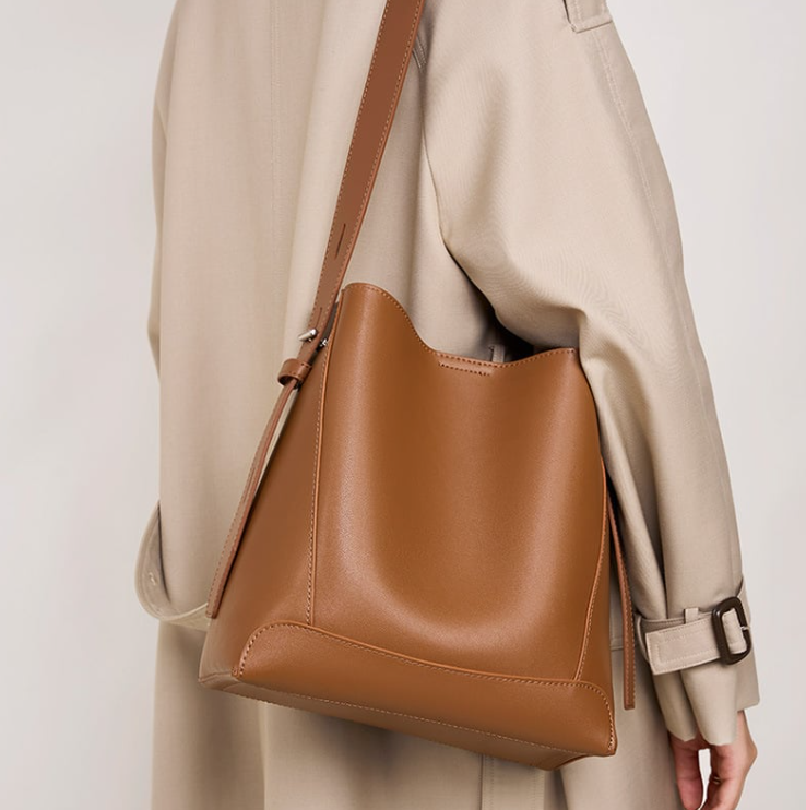 Leather Shoulder Bag for Women