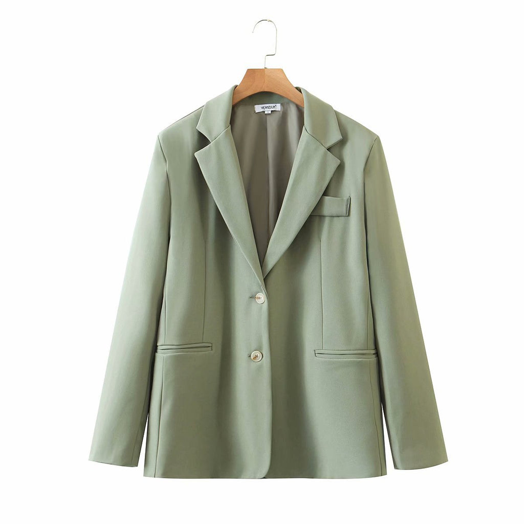 Women's Casual Long Sleeve Blazer Coat 2020 Fall Style