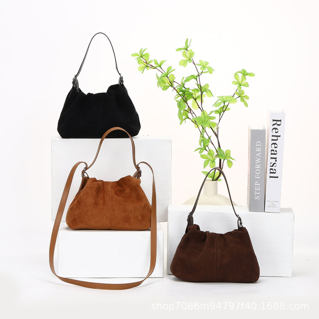 Rare Suede-look Women's Crossbody Bag