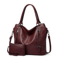 Wallet and shoulder bag set for women, tote bag and carry purse