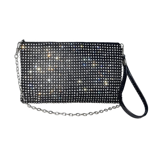 Clutch Purse for Women, Ladies Evening Bag, Small Purse with Rhinestones