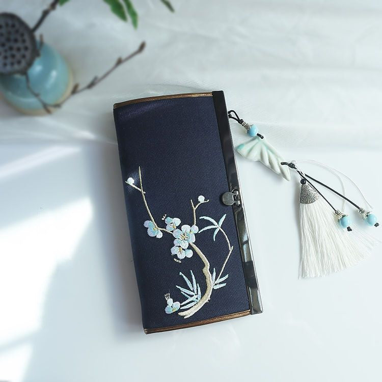 Embroidered Clutch Purse for Women