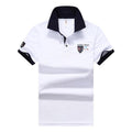 Men's Trendy Short Sleeve Lapel Casual Business Shirt