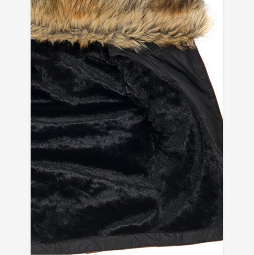 Fashionable Winter Women's Cotton Jacket with Hood