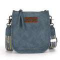 Wrangler Crossbody Bag for Women, Trendy Designer Mini Purse, Shoulder Handbag with Adjustable Strap