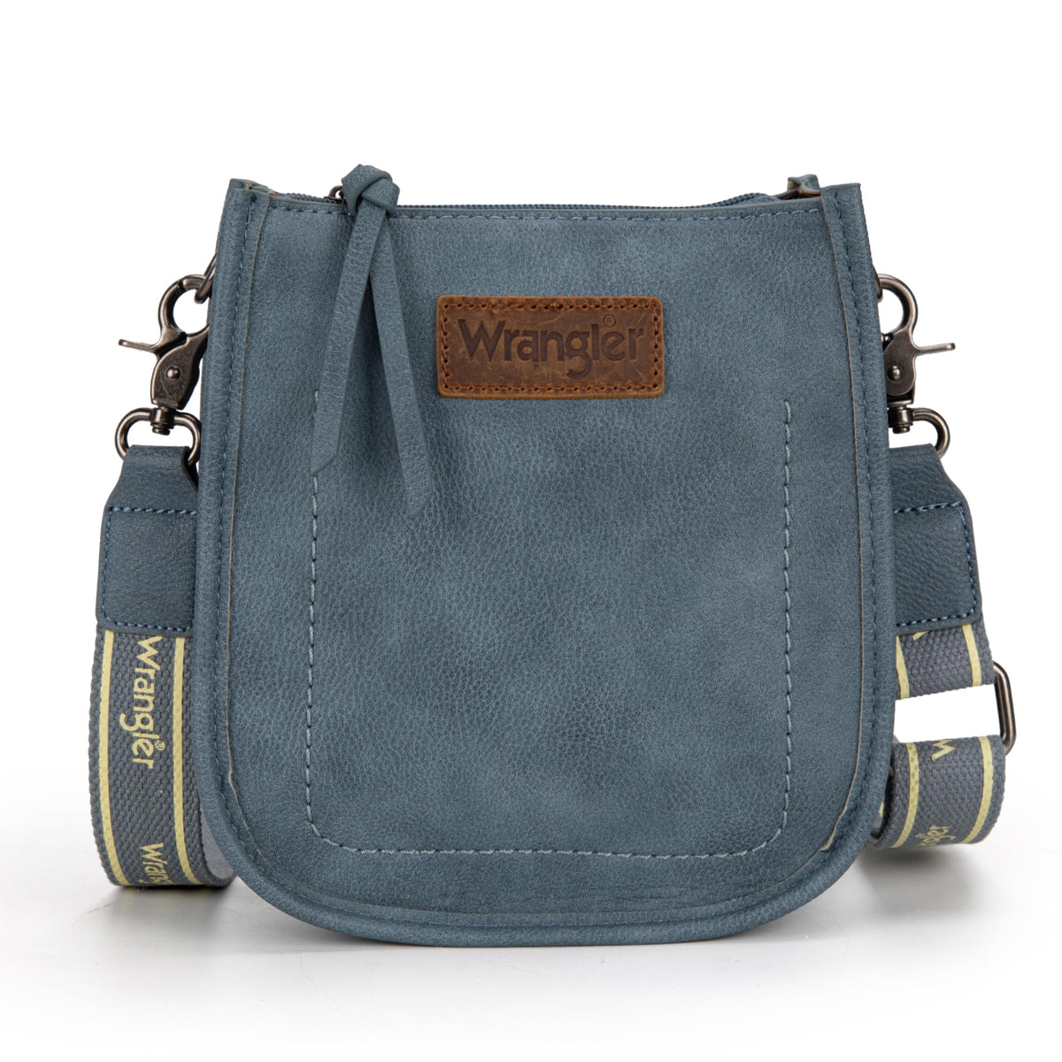 Wrangler Crossbody Bag for Women, Trendy Designer Mini Purse, Shoulder Handbag with Adjustable Strap