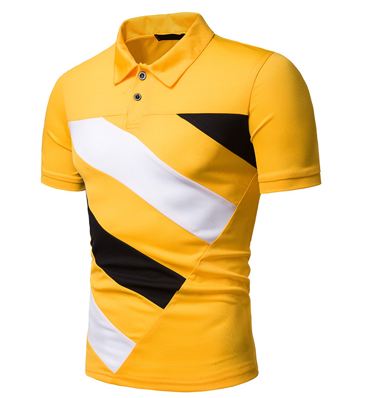 Color Block Casual Base Shirt