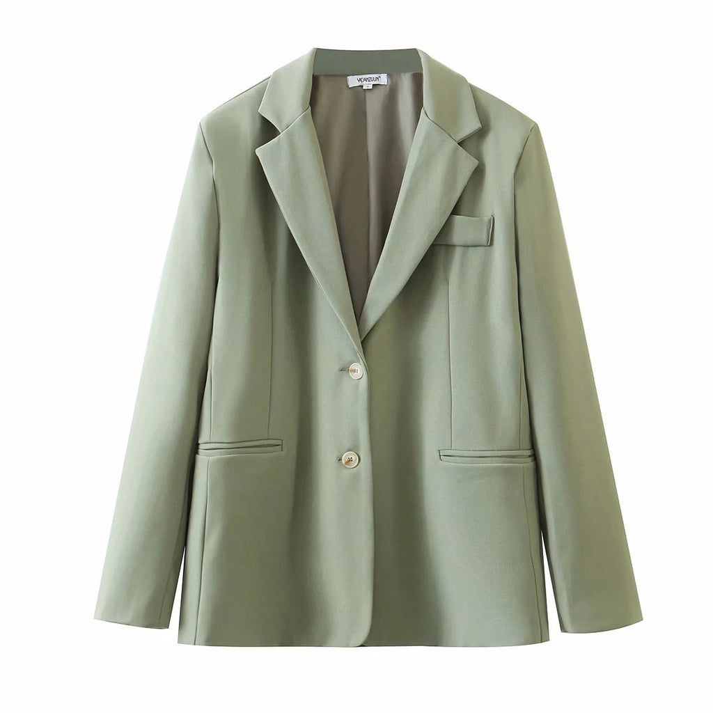 Women's Casual Long Sleeve Blazer Coat 2020 Fall Style