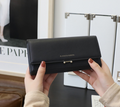 Women's Long Suede Wallet
