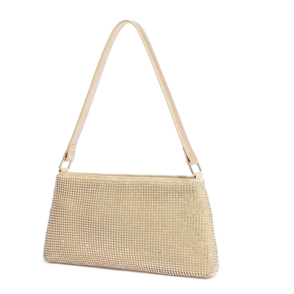 Ladies Evening Bag, Clutch Purse for Women, Prom Dressy Purse, Small Sparkly Shoulder Bag