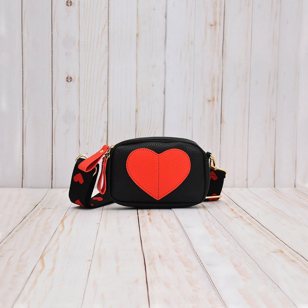 Love Crossbody Mini Bag for Women, Heart Shoulder Bag