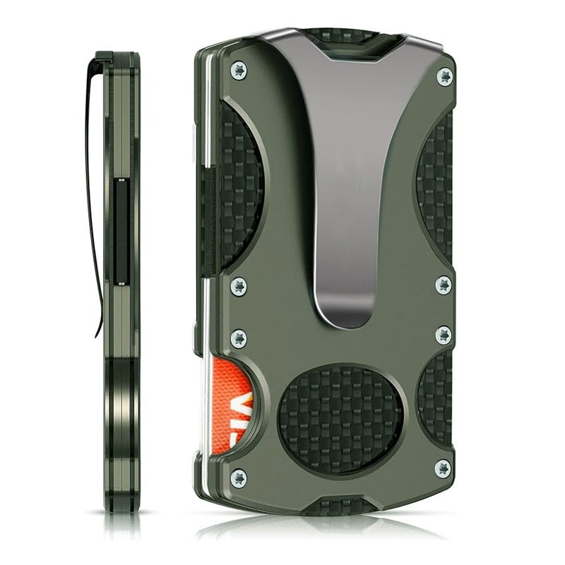 Carbon Fiber Anti-theft Clamp Wallet