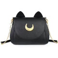 Shoulder Bag for Cat Lovers, Ladies Leather Purse