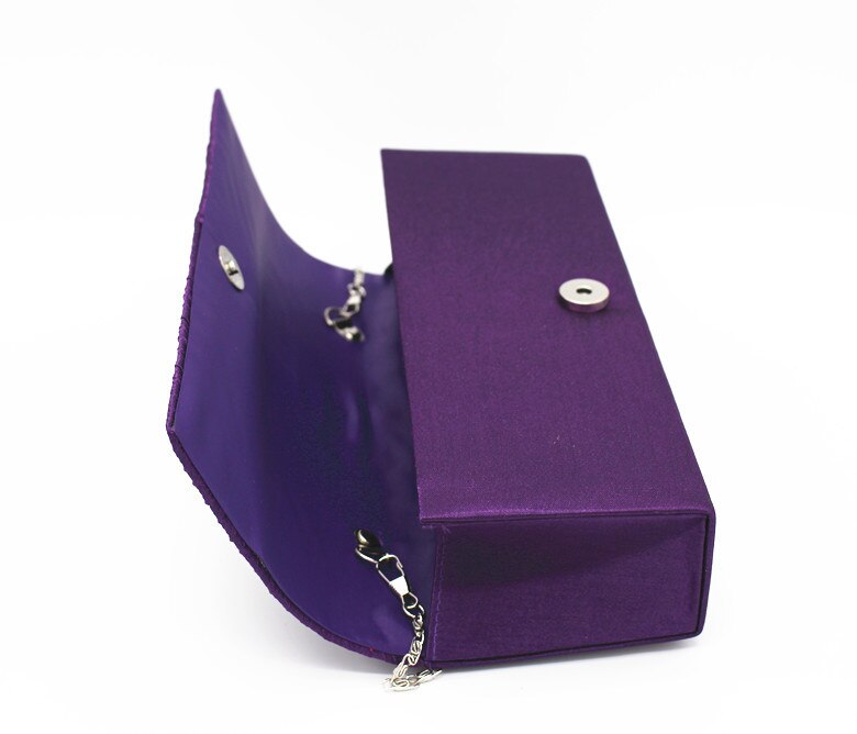 Satin Silk Evening Clutch Purse for Women