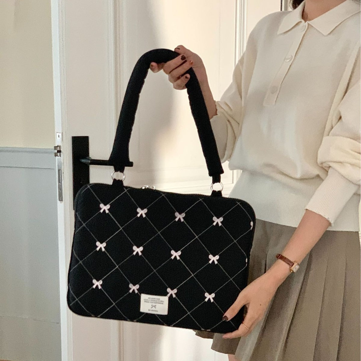 One-shoulder Sweet Computer Bag