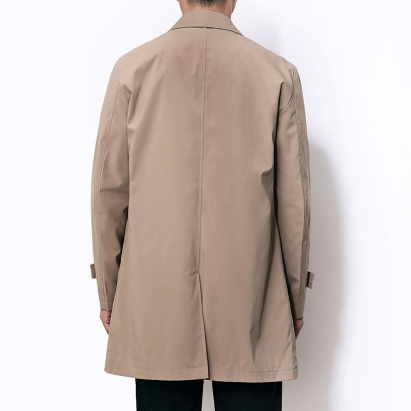 Men's Windbreaker Coat - Spring Casual Lapel Jacket