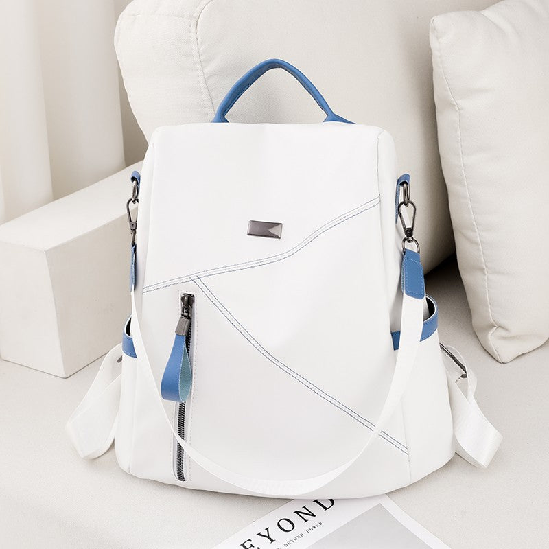 Anti-Theft Soft Leather Women's Backpack
