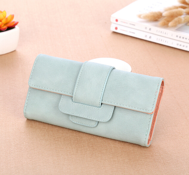 Women's Long Wallet with Card Slot and Coin Holder