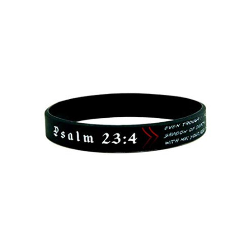 Silicone Wristband Bracelet Hand Ring