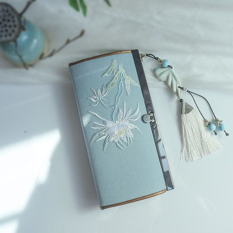 Embroidered Clutch Purse for Women