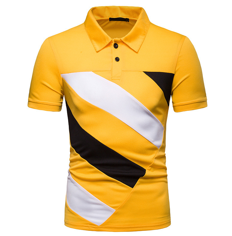 Color Block Casual Base Shirt