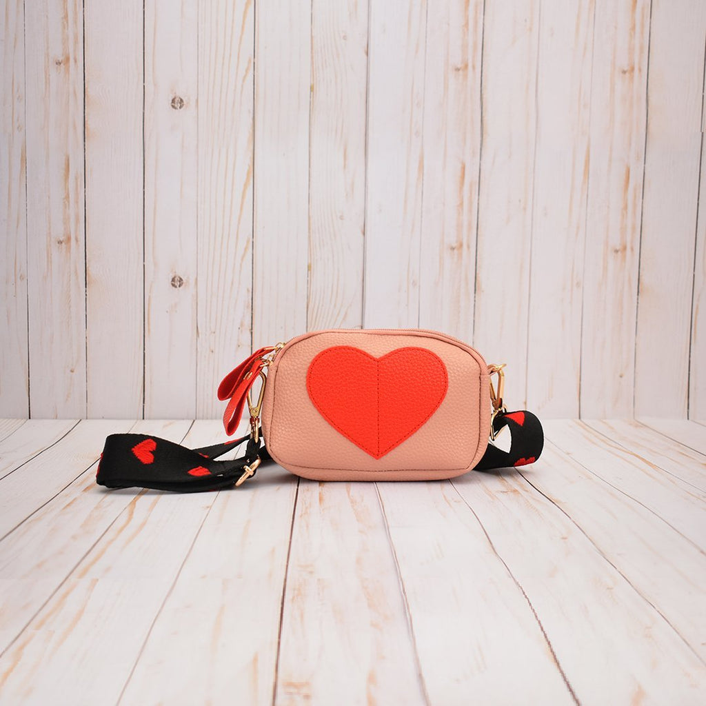 Love Crossbody Mini Bag for Women, Heart Shoulder Bag