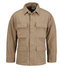 Propper Mens F545455-Mens BDU Coat Khaki XX-Large Regular