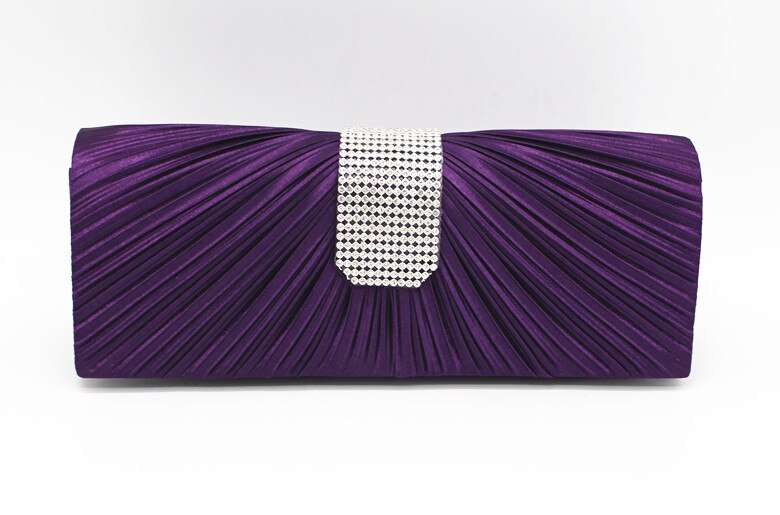 Satin Silk Evening Clutch Purse for Women