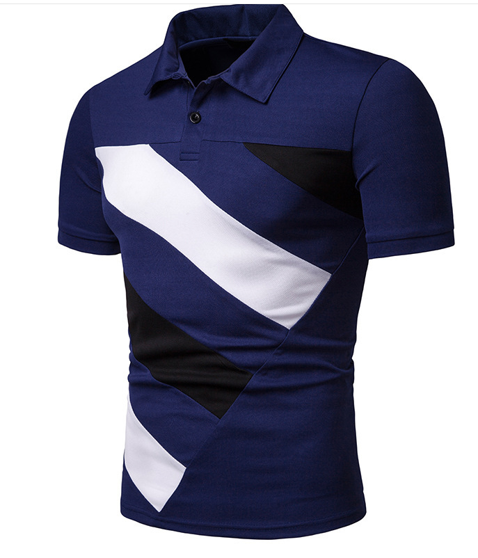 Color Block Casual Base Shirt