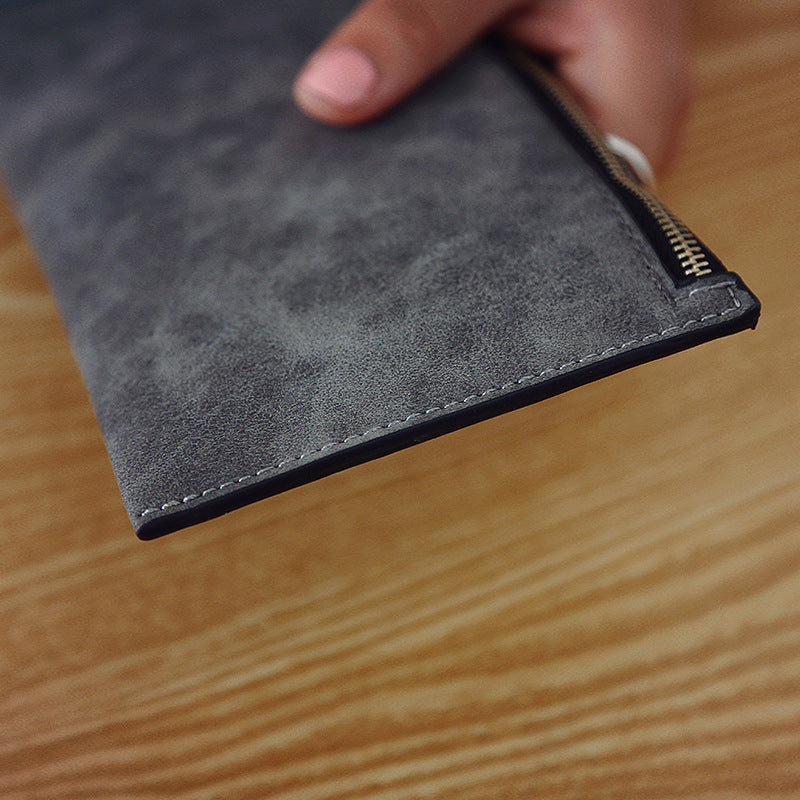 Women's Long Suede Wallet