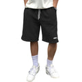 HOTake Mens Shorts Casual Beach Shorts for Men Geometric Texture Shorts Mens Golf Shorts Small Black