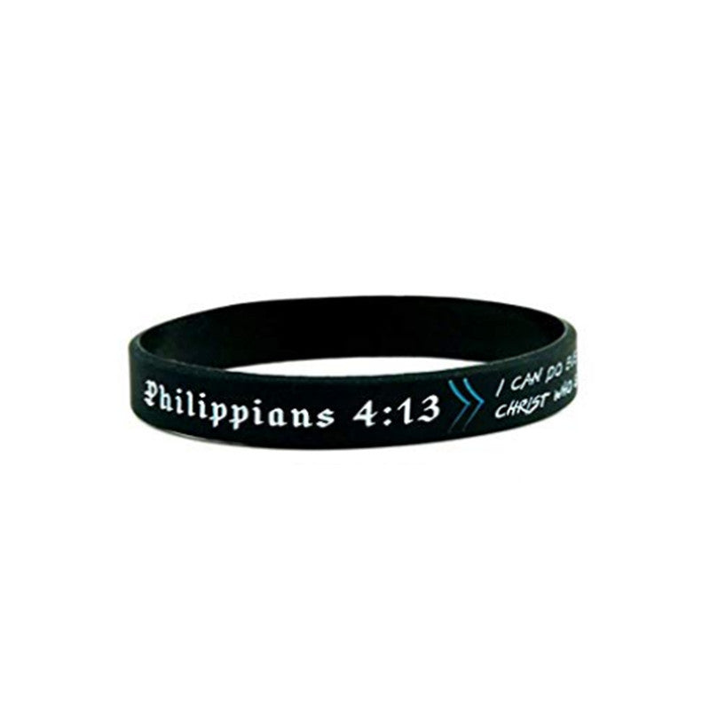 Silicone Wristband Bracelet Hand Ring