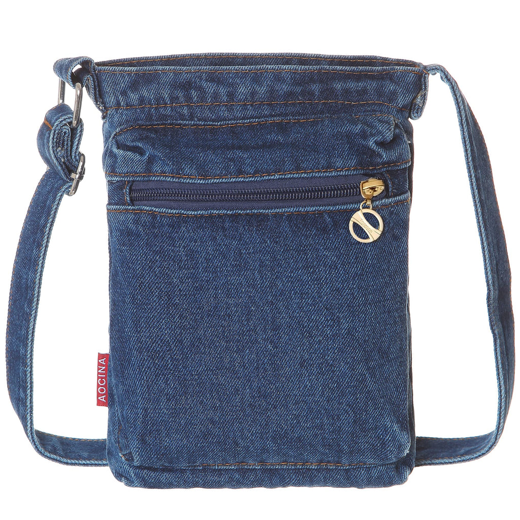 Denim Purse for Women, Blue Jean Purse, Shoulder Bag, Denim Crossbody Bag