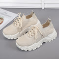Women's Fashion Casual Fly Woven Sneakers - Comfortable