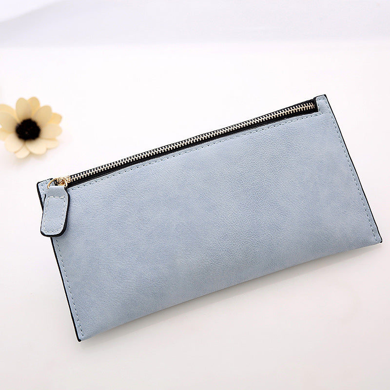 Women's Long Suede Wallet