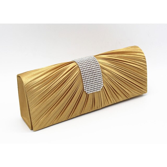 Satin Silk Evening Clutch Purse for Women