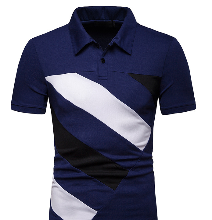 Color Block Casual Base Shirt