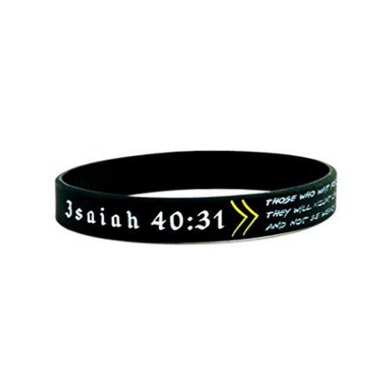Silicone Wristband Bracelet Hand Ring