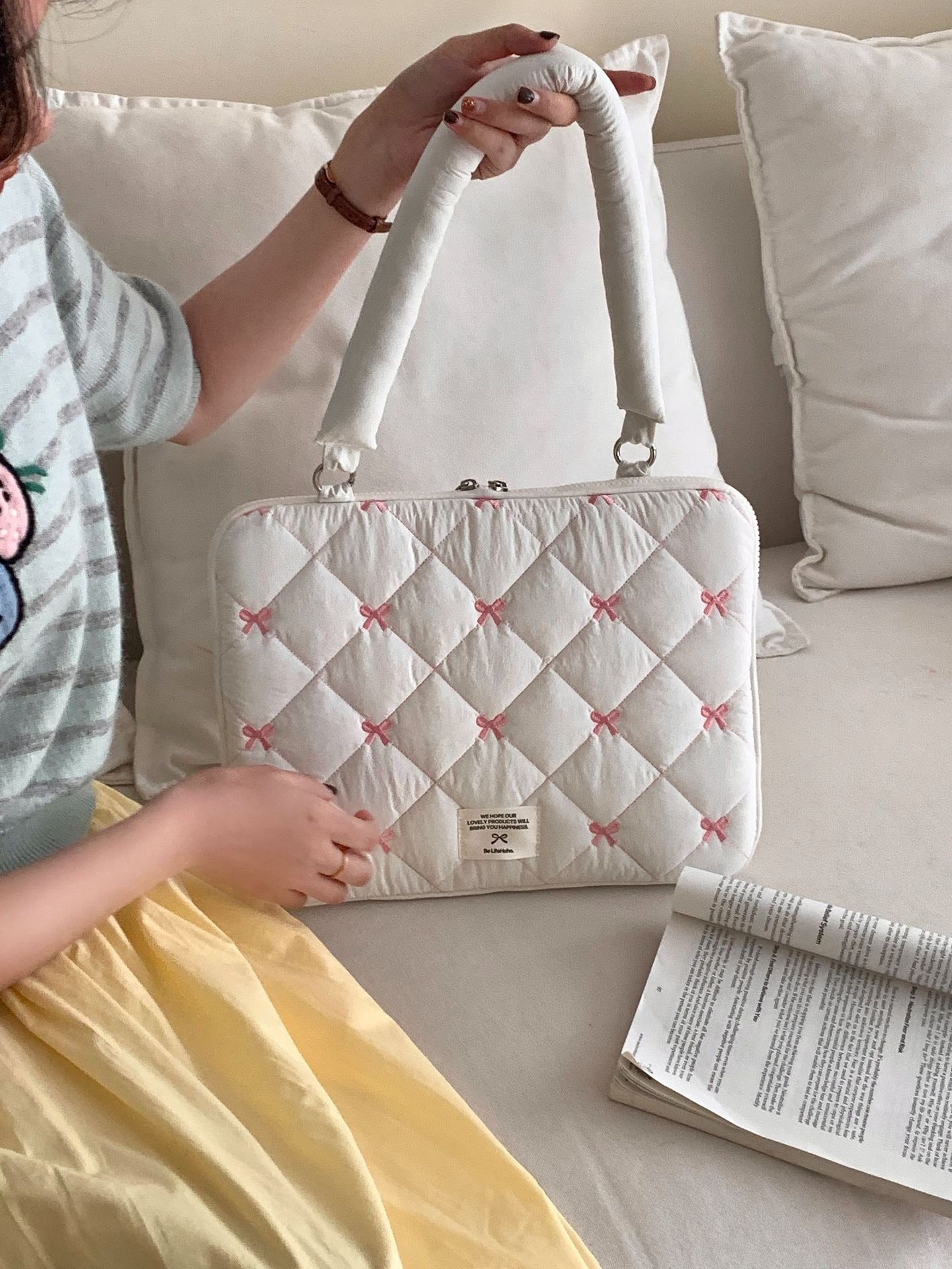 One-shoulder Sweet Computer Bag