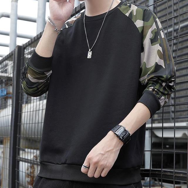 Versatile Men's Sweater for Spring and Autumn Wear