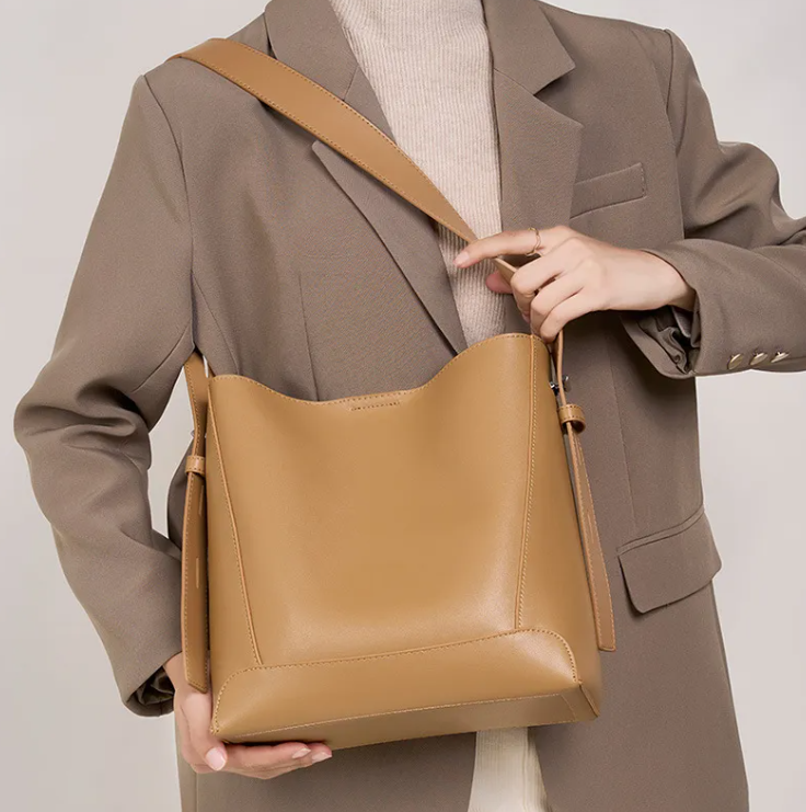 Leather Shoulder Bag for Women
