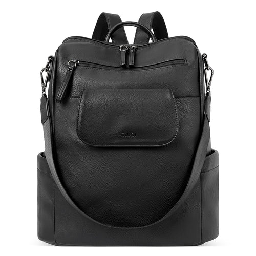 Backpack Purse for Women, Large Leather Convertible Travel Bag