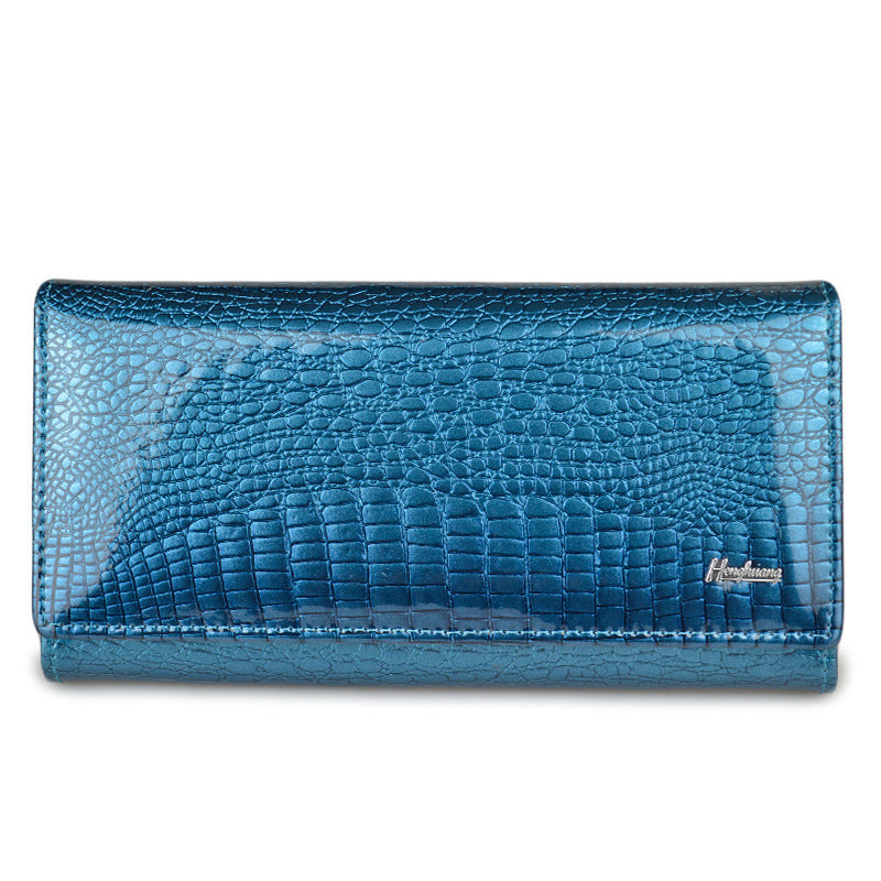 Women's Leather Wallet and Coin Holder